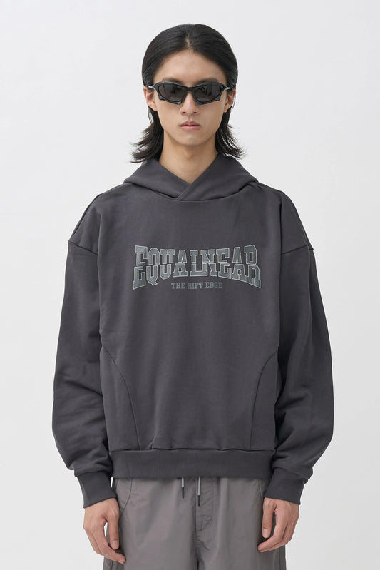 EQUALNEAR - Rift Logo Hoodie - Gray