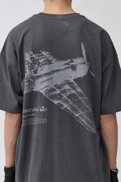 EQUALNEAR - Aircraft Tee - Gray