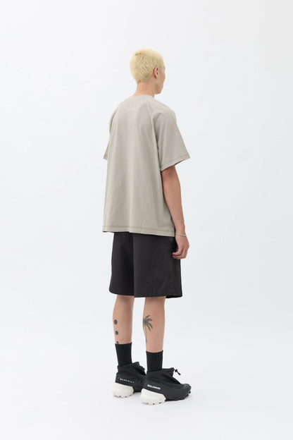 EQUALNEAR - C&G Graphic Raglan Tee - Sand