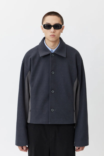 EQUALNEAR - EQ-HIGH Tweed Jacket - Gray
