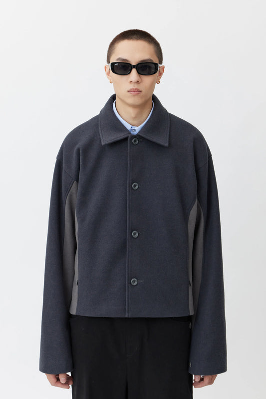 EQUALNEAR - EQ-HIGH Tweed Jacket - Gray