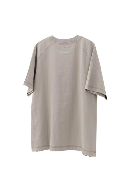 EQUALNEAR - C&G Graphic Raglan Tee - Sand