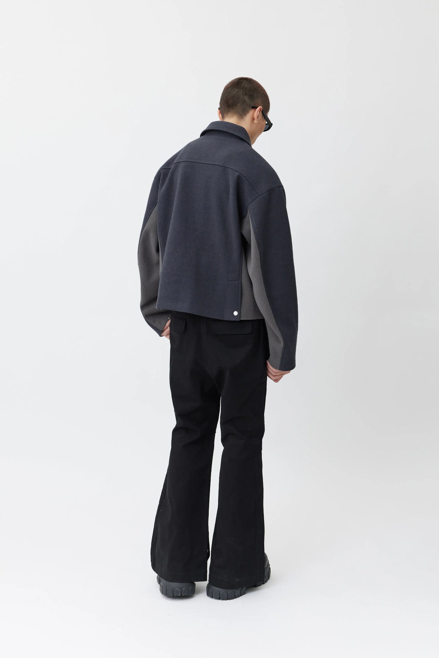 EQUALNEAR - EQ-HIGH Tweed Jacket - Gray