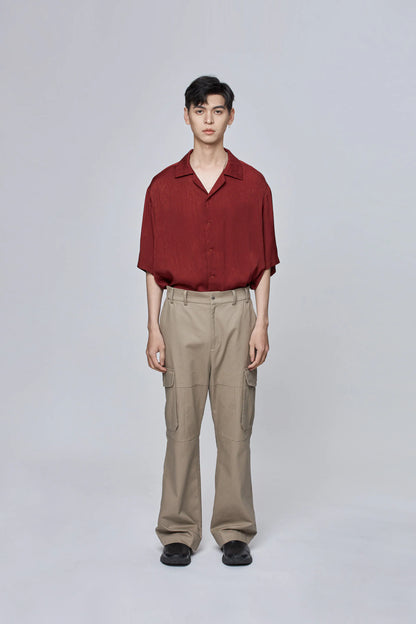 EQUALNEAR - E's Flow Cargo Pants - Khaki