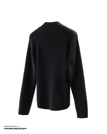 PROTOTYP - PTP-25A-KT-JKT-002 ACCELERATION MONOCLINE Rib Sweater