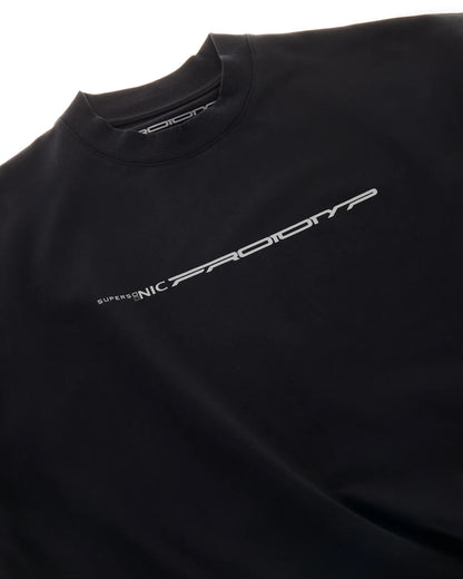 PROTOTYP - PTP-26S-GT-005 SONIC SRF — Sound Barrier Break Tee - Black