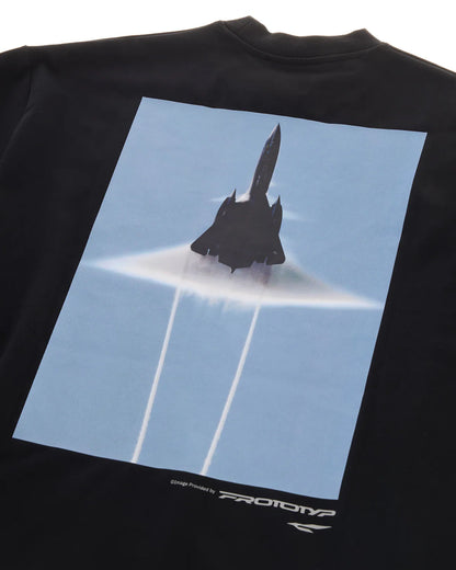 PROTOTYP - PTP-26S-GT-005 SONIC SRF — Sound Barrier Break Tee - Black