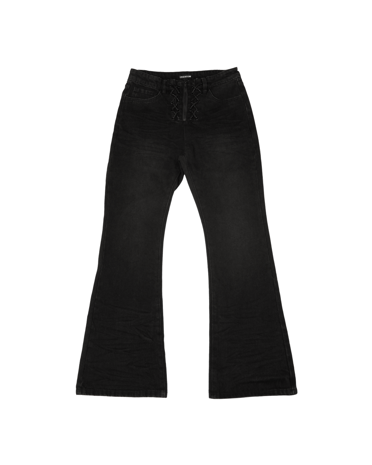 CRANIUM - Lace-in Zipper Jeans