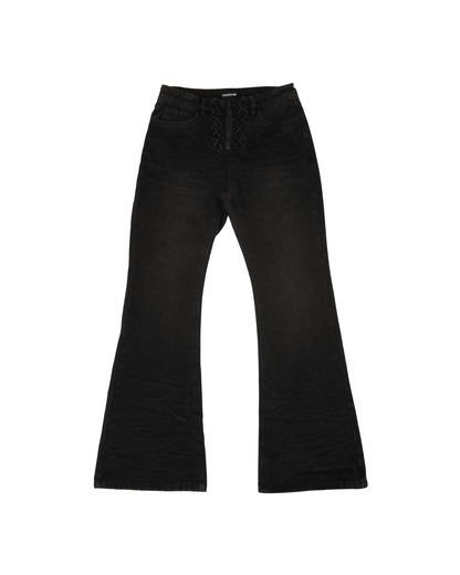 CRANIUM - Lace-in Zipper Jeans