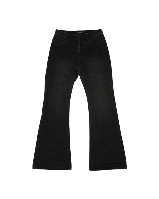 CRANIUM - Lace-in Zipper Jeans