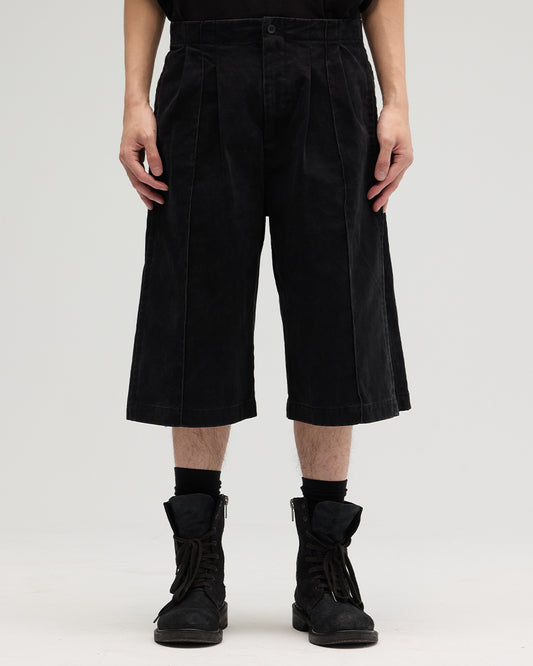 VACANT - Washed Slit Pants - Black