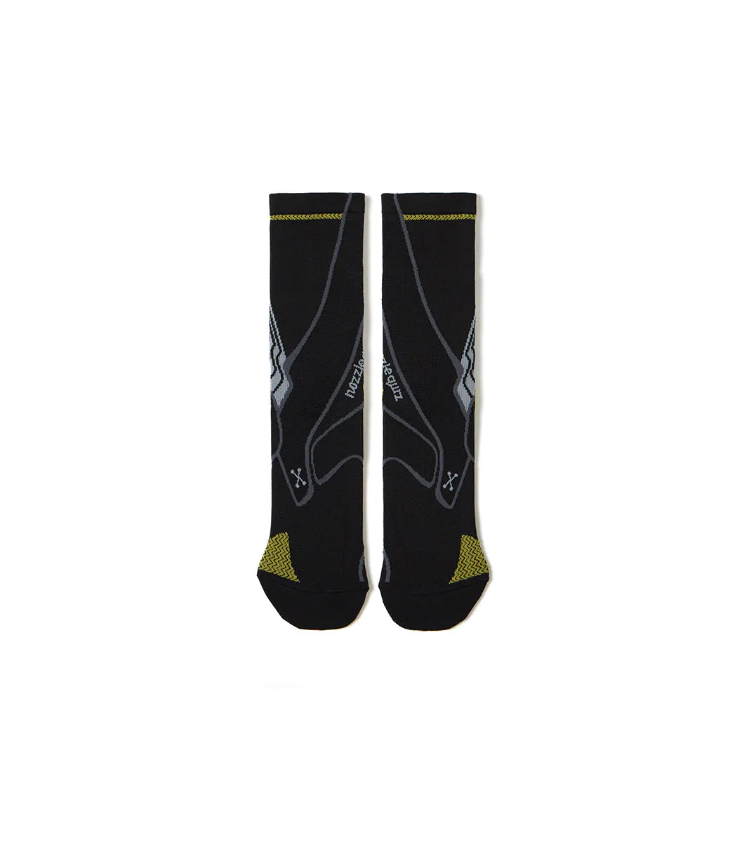 NOZZLE QUIZ -Cordura® Cay Crew Socks 中高筒休閒襪 -礁黑