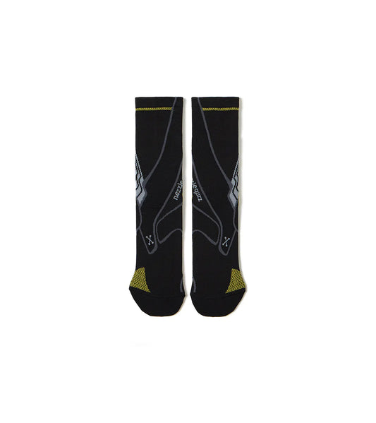 NOZZLE QUIZ -Cordura® Cay Crew Socks 中高筒休閒襪 -礁黑