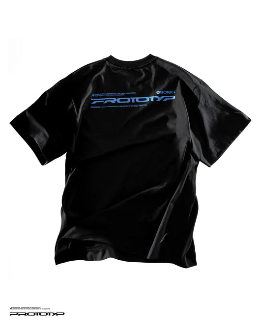 PROTOTYP - PTP-26S-GT-003 SONIC Logo Shirt - Black