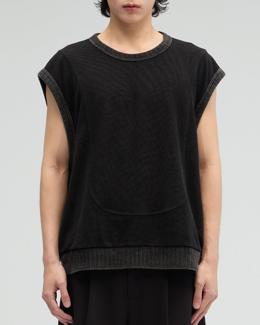 VACANT - Washed Waffle Vest