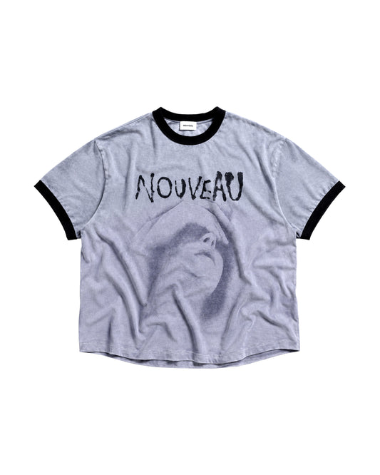NOUVEAU - BOXY COMFORT T-SHIRT IN COTTON JERSEY