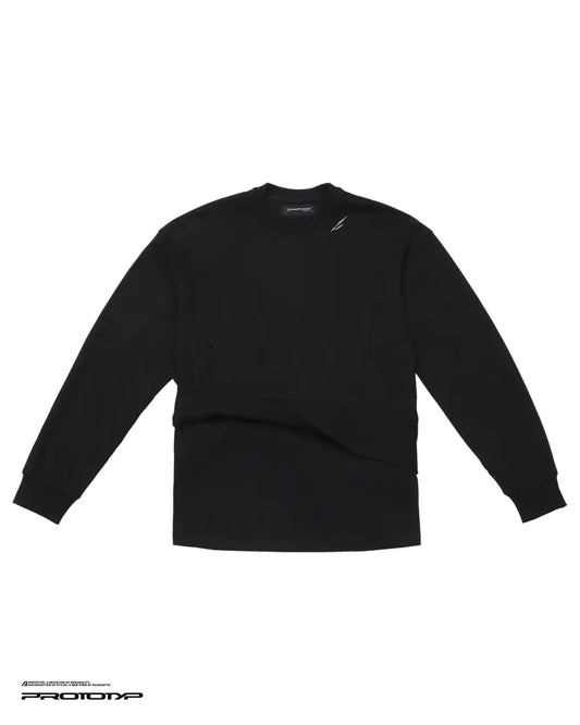 PROTOTYP - PTP-25A-TT-001 ACCELERATION Layered Sweatshirt
