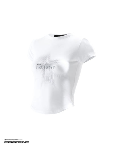 PROTOTYP - PTP-26S-TT-005 SONIC Echo Sculpt Fit Top - White