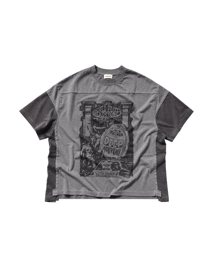 NOUEVAU - BOXY DEEP NOUVEAU IN CONCERT T-SHIRT IN COTTON JERSEY