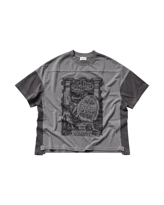 NOUEVAU - BOXY DEEP NOUVEAU IN CONCERT T-SHIRT IN COTTON JERSEY