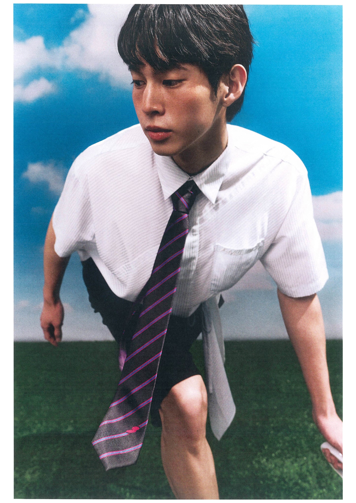 ENCLAVE - BIAS-CUT “CRUISE” SHORT-SLEEVES SHIRT