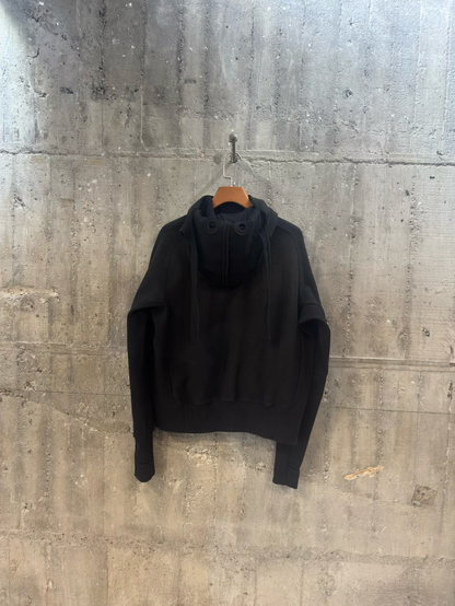 JIAN YE - GWAI MASK HOOD - Black