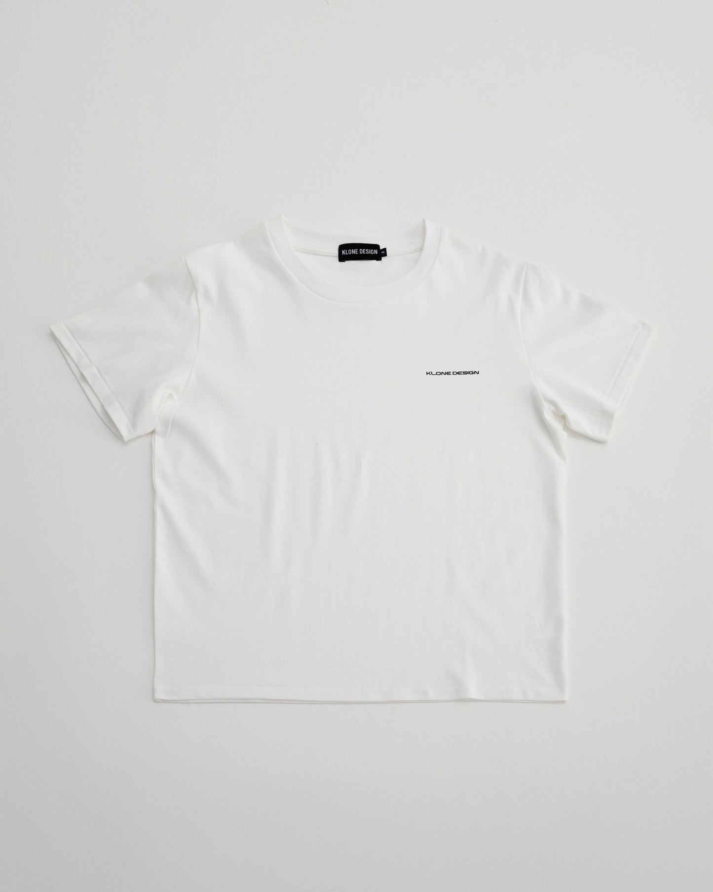KLONE DESIGN - Basic Logo Tee – White