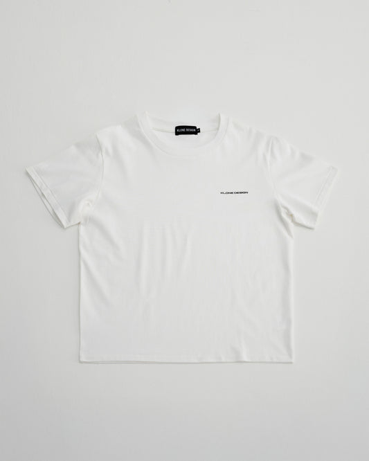 KLONE DESIGN - Basic Logo Tee – White