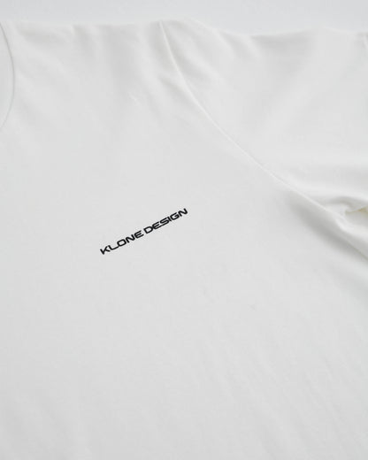 KLONE DESIGN - Basic Logo Tee – White