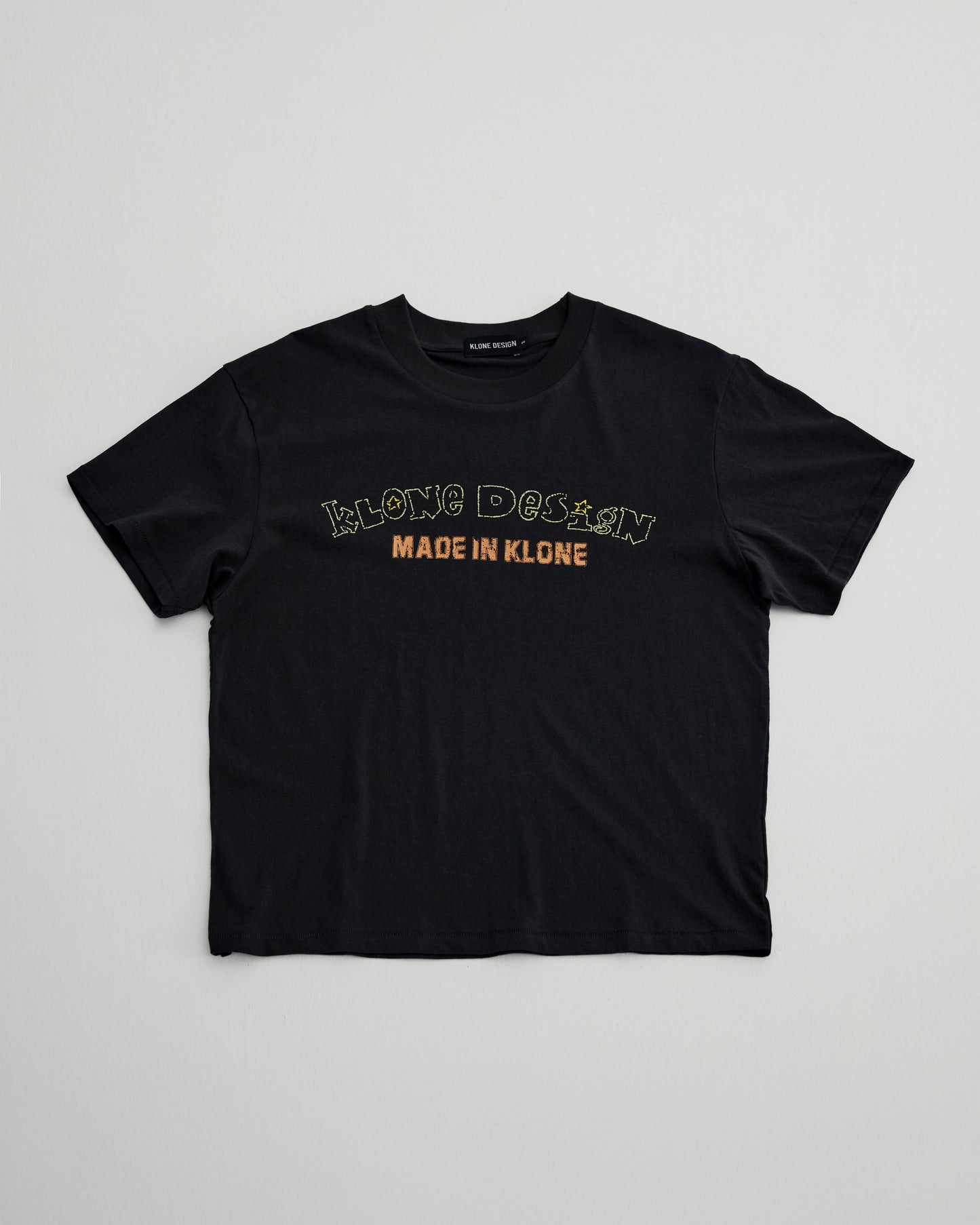 KLONE DESIGN - Star Logo Tee - Black