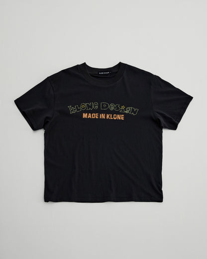 KLONE DESIGN - Star Logo Tee - Black