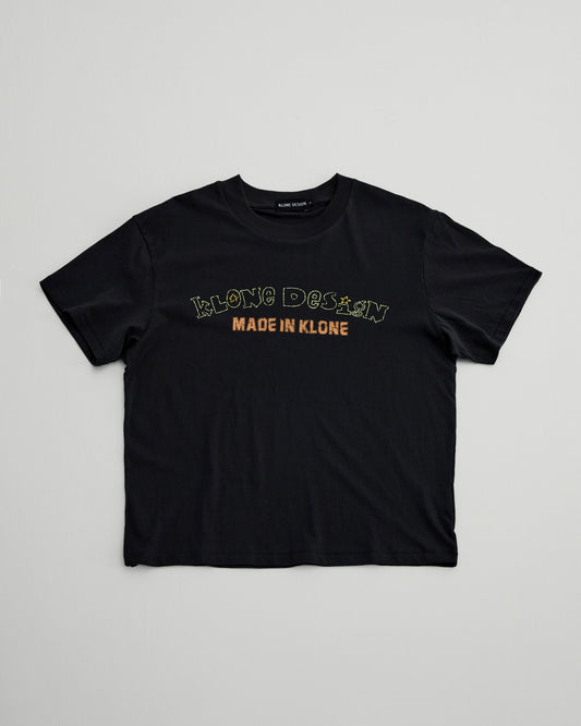 KLONE DESIGN - Star Logo Tee - Black