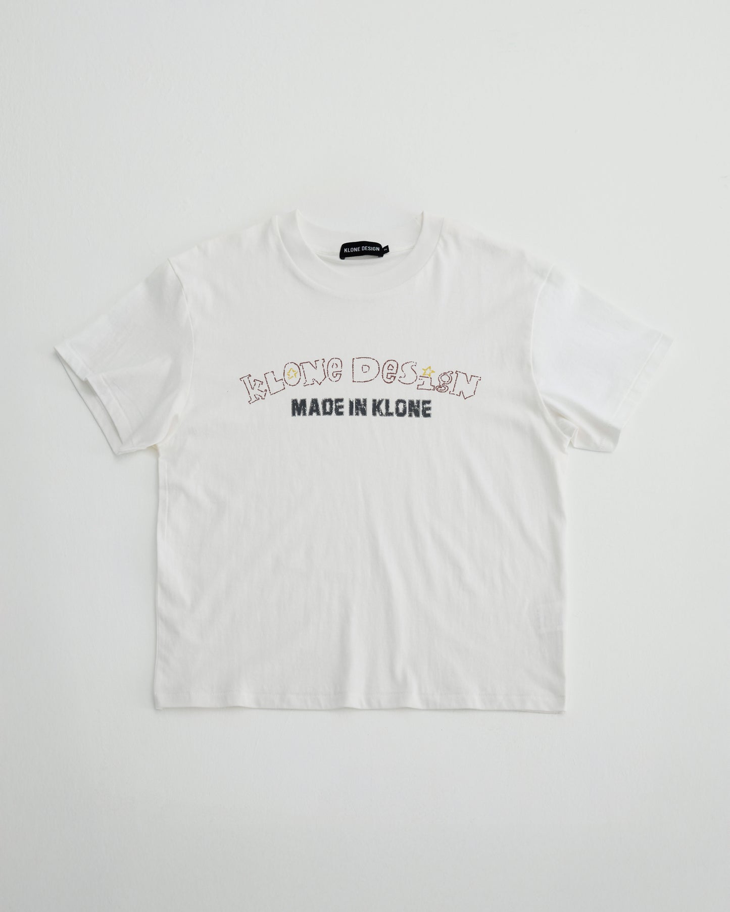 KLONE DESIGN - Star Logo Tee - White