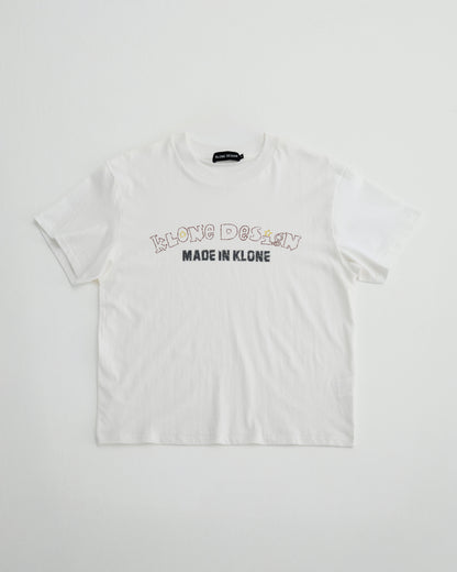 KLONE DESIGN - Star Logo Tee - White