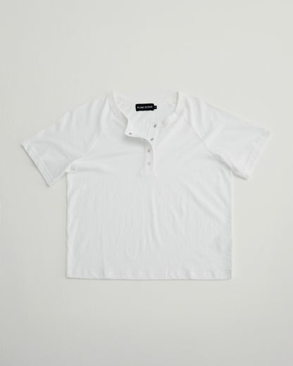 KLONE DESIGN - Henley Shirt – White
