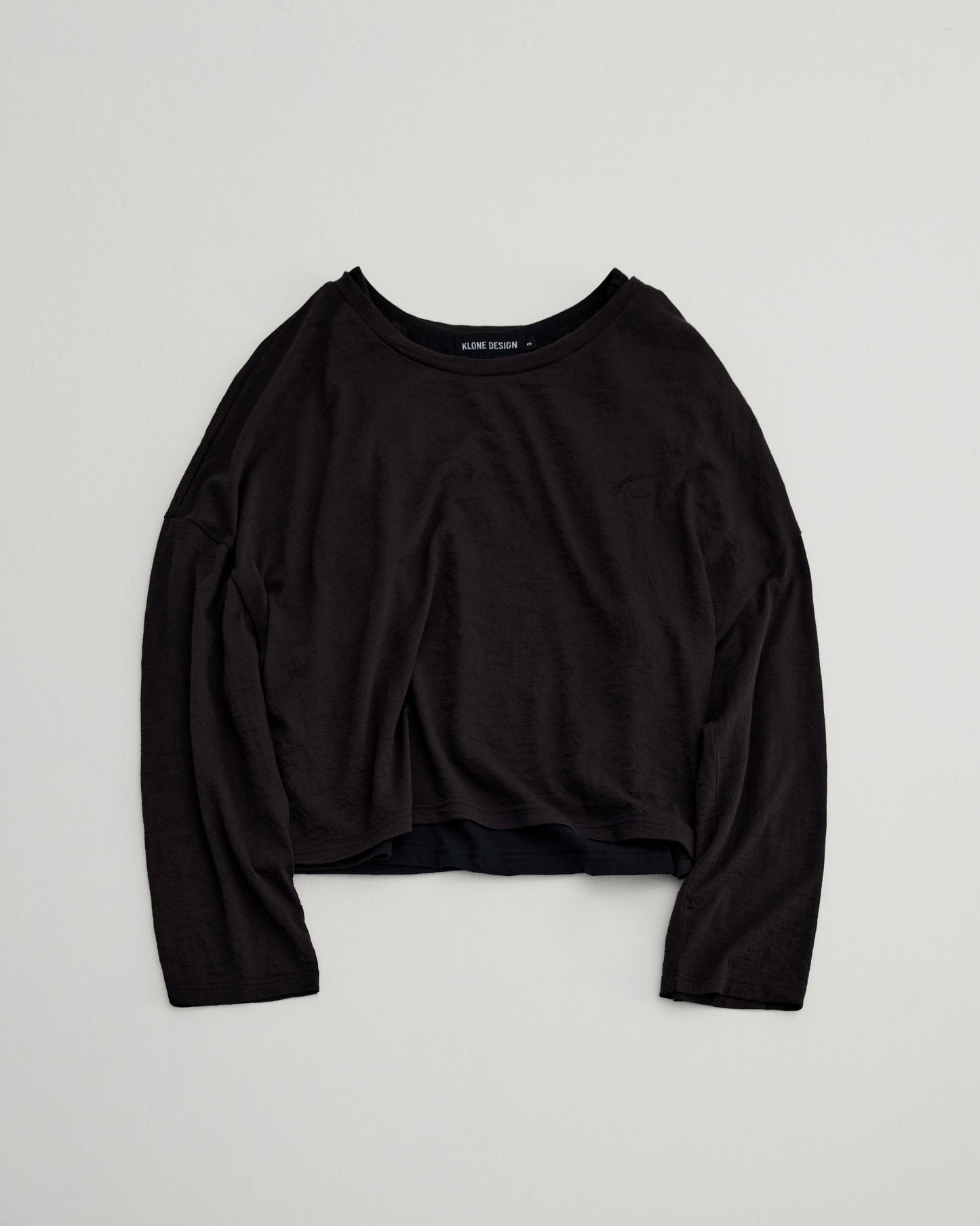 KLONE DESIGN - Swaggy Knit Shirt – Black