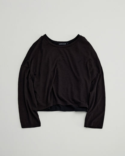 KLONE DESIGN - Swaggy Knit Shirt – Black