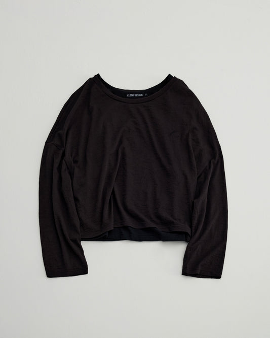 KLONE DESIGN - Swaggy Knit Shirt – Black