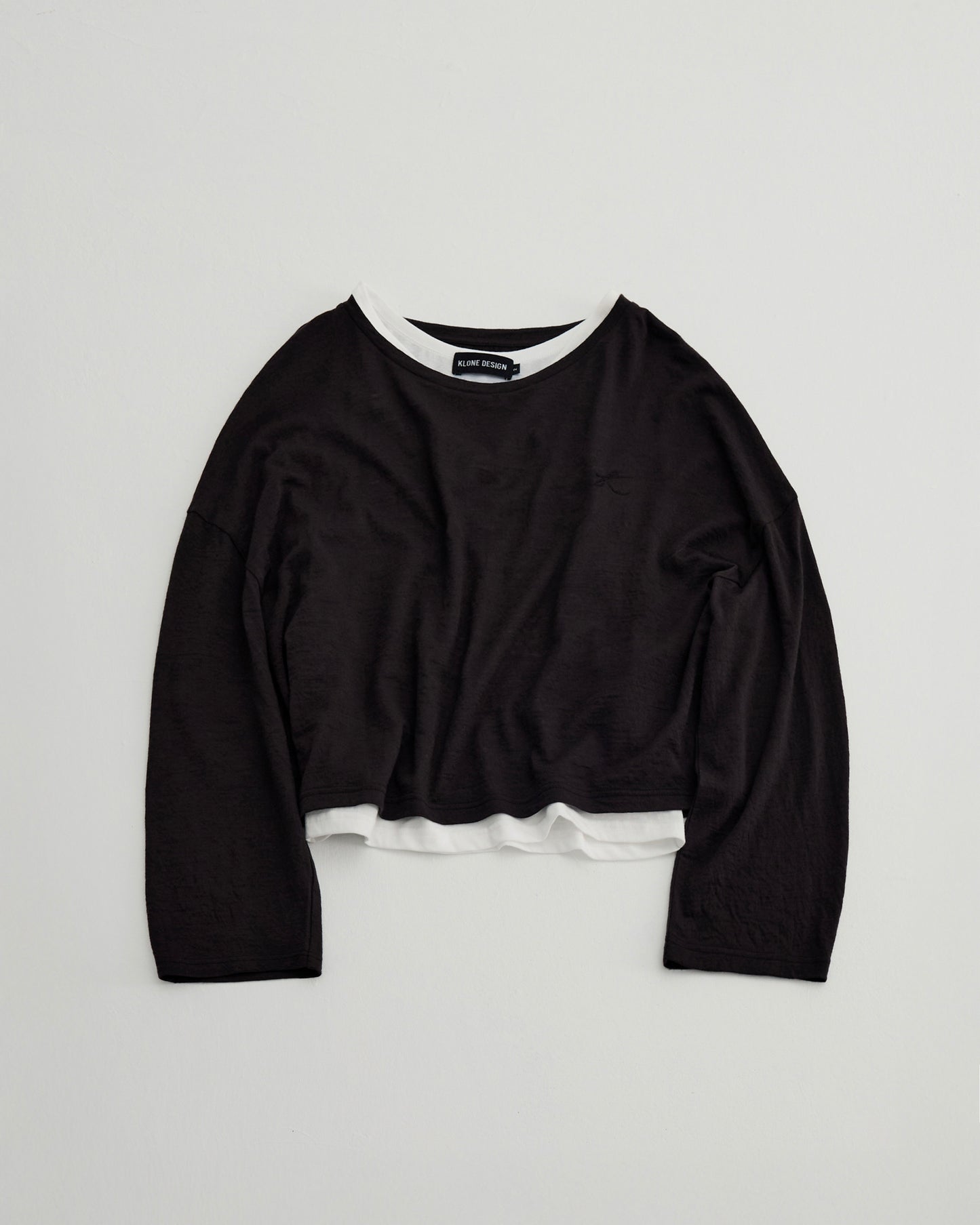 KLONE DESIGN - Swaggy Knit Shirt – White