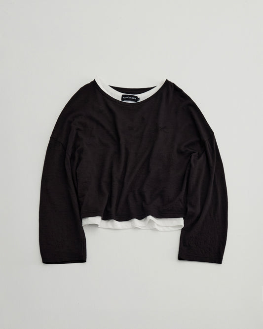 KLONE DESIGN - Swaggy Knit Shirt – White