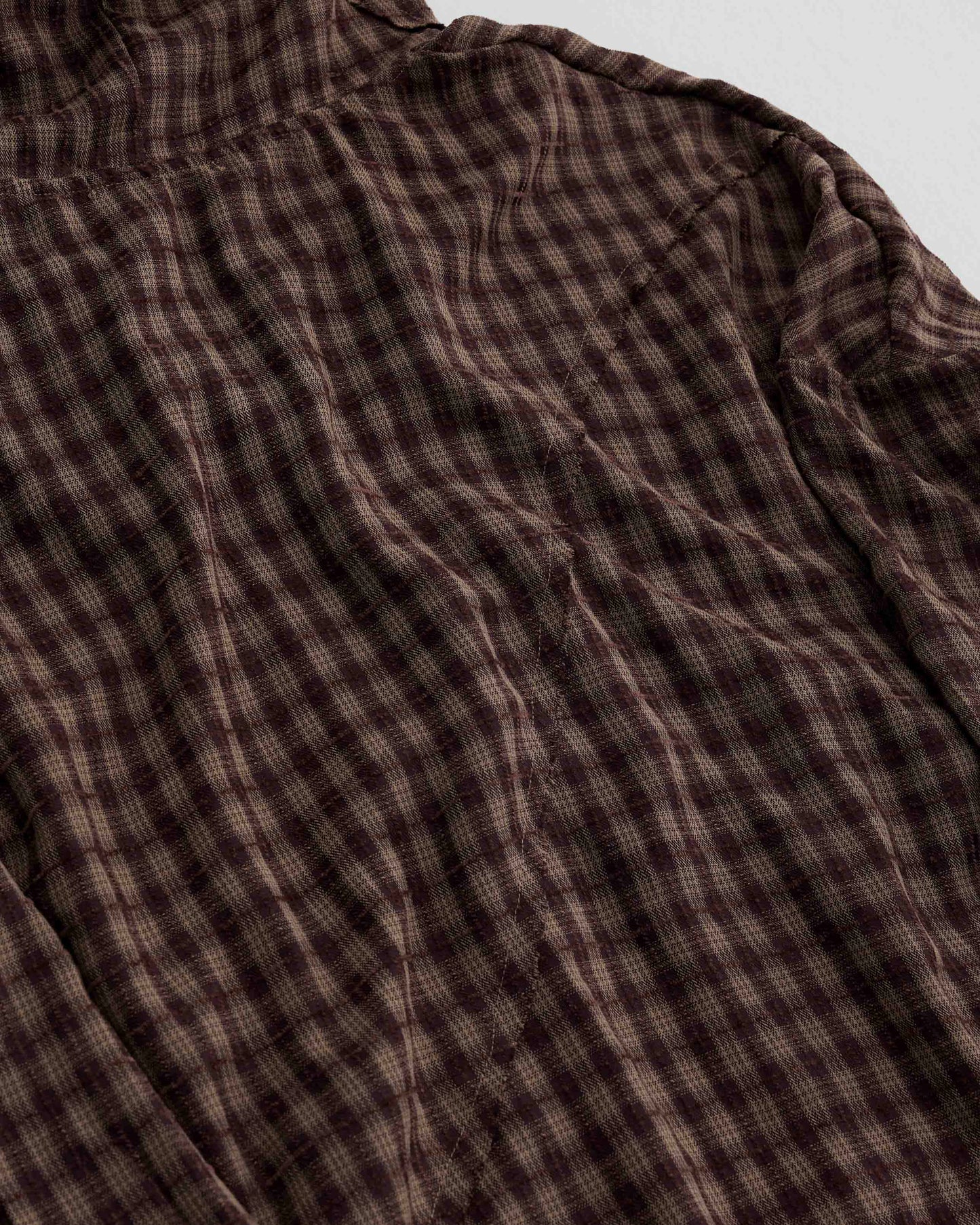 KLONE DESIGN - PLAID HOOD JACKET