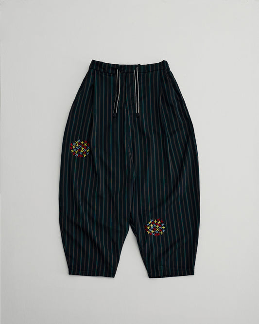 KLONE DESIGN - Coffee Pants 5.0 - Green Striped