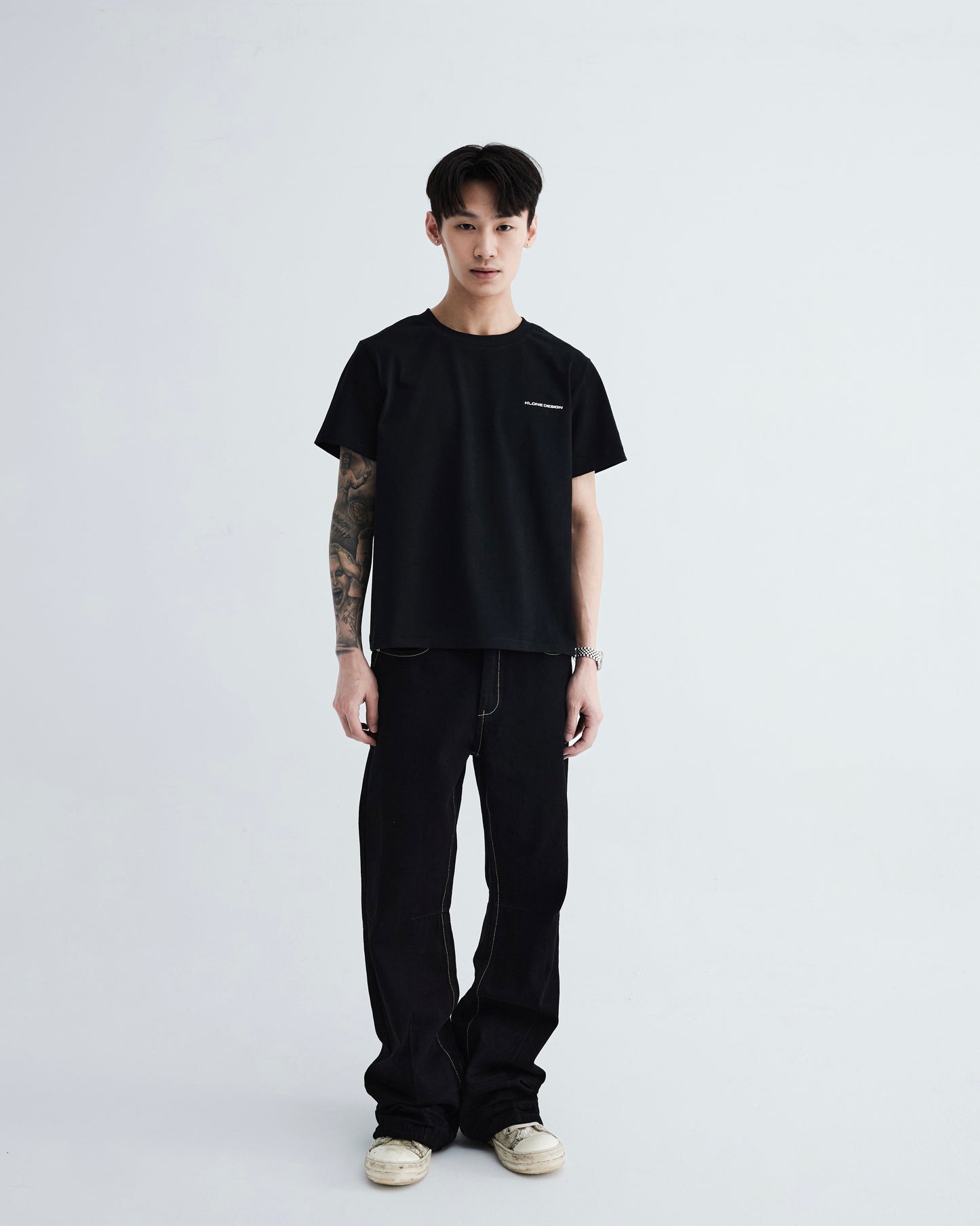 KLONE DESIGN - Basic Logo Tee – Black