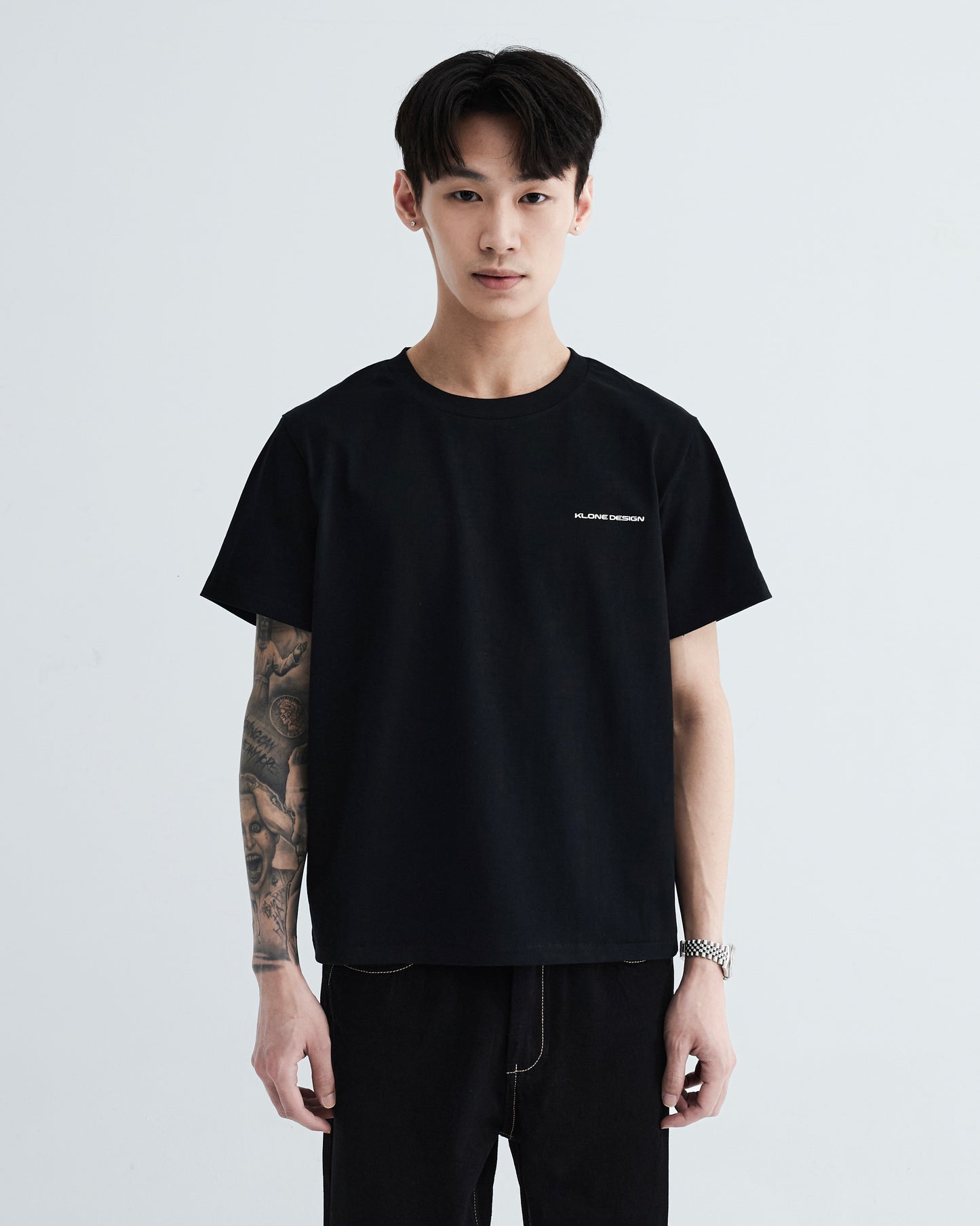 KLONE DESIGN - Basic Logo Tee – Black