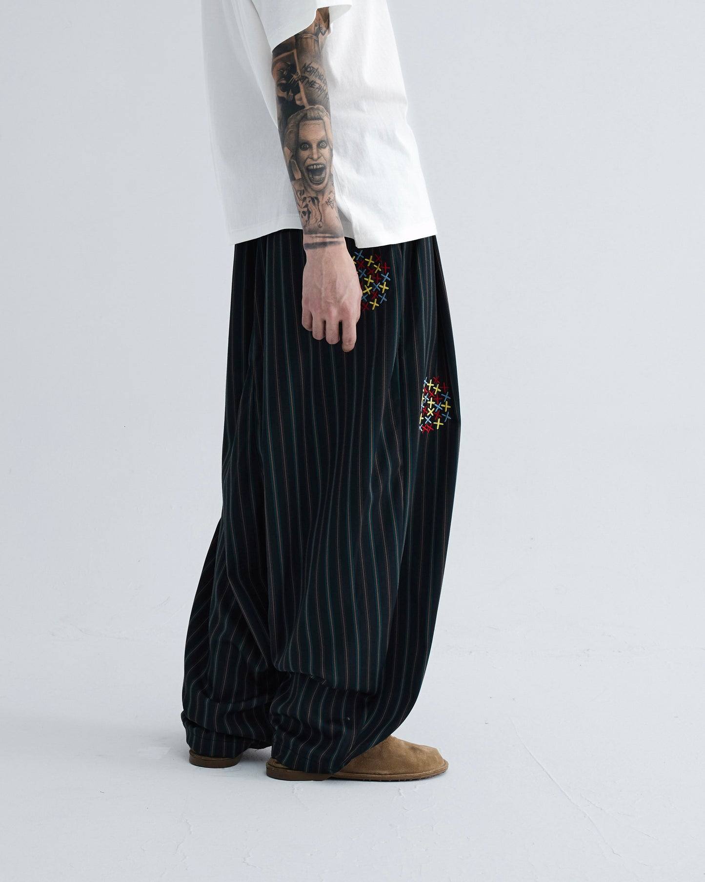 KLONE DESIGN - Coffee Pants 5.0 - Green Striped