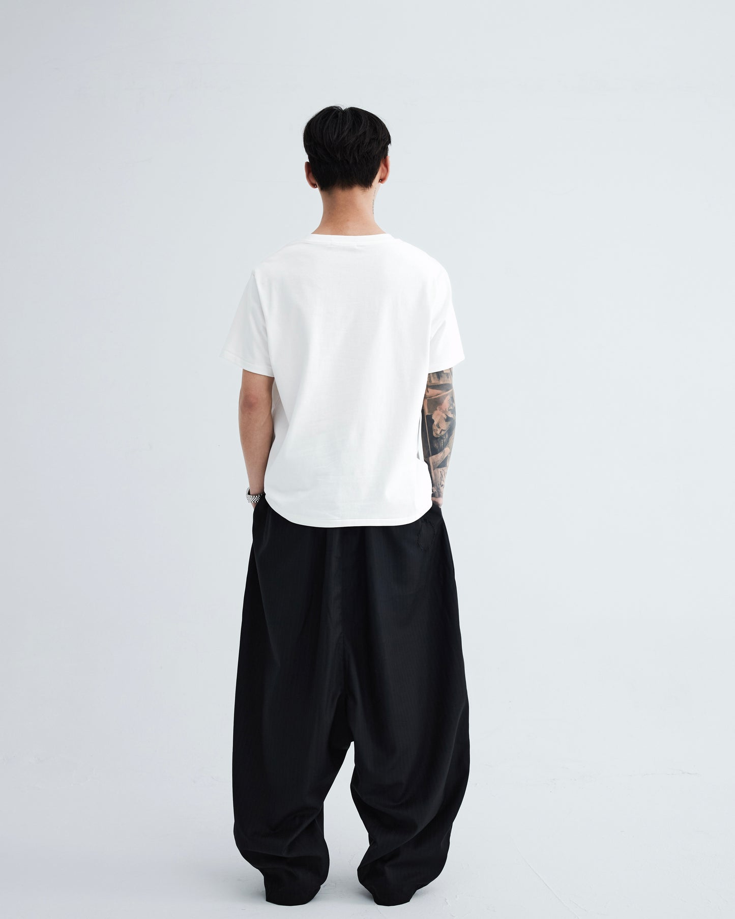 KLONE DESIGN - Basic Logo Tee – White