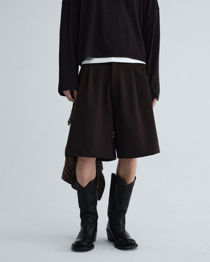 KLONE DESIGN - FAKE PLAID SKORTS