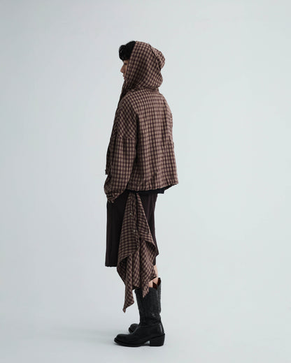 KLONE DESIGN - FAKE PLAID SKORTS