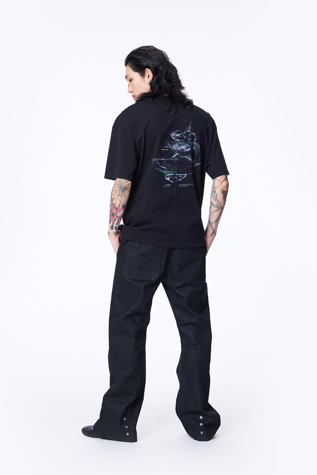 SILVER NINE - Space Station Tee