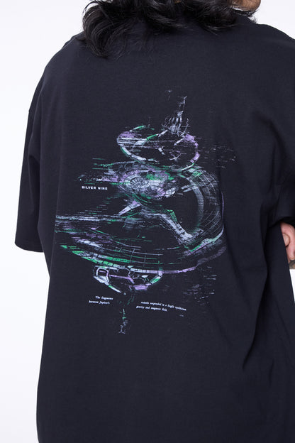 SILVER NINE - Space Station Tee